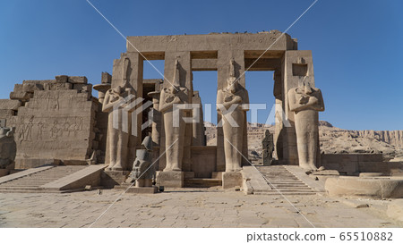 The Ramesseum is the memorial temple or mortuary 65510882