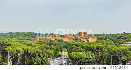 World Heritage Caracalla Baths Rome 65512684