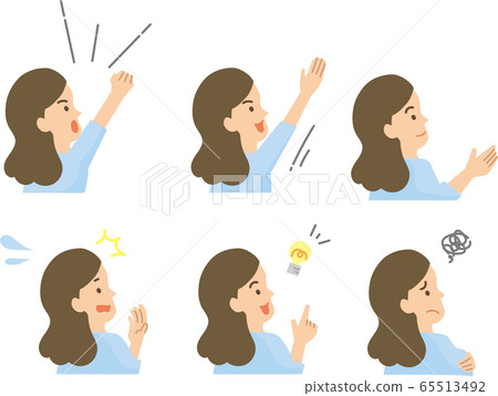 沒有面部表情的家庭主婦 65513492