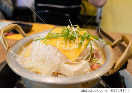 Budae Jjigae in the restaurant Budae Jjigae in the restaurant 65514144