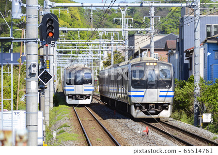 橫須賀線[E217系列]東z站附近 65514761