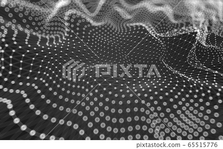 Abstract background. Molecules technology with Abstract background. Molecules technology with 65515776