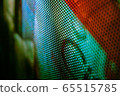 CloseUp LED blurred screen. LED soft focus 65515785