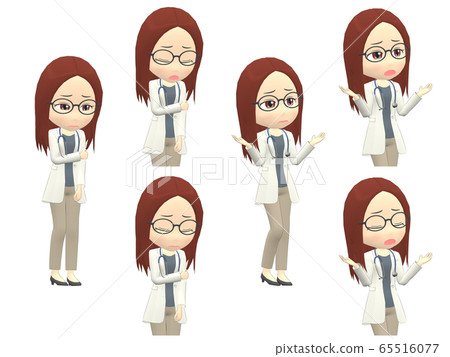 [Problem A] Female doctor straight diagonal 65516077
