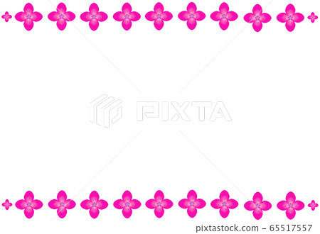 Hydrangea frame 65517557