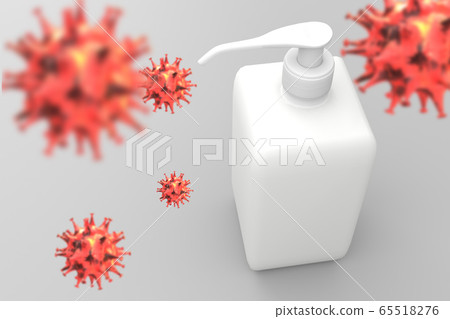 手消毒酒精圖像CG 65518276
