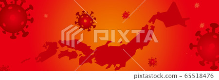 矢量 日暈 冠狀病毒 65518476