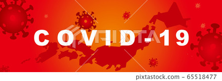 矢量 日暈 冠狀病毒 65518477