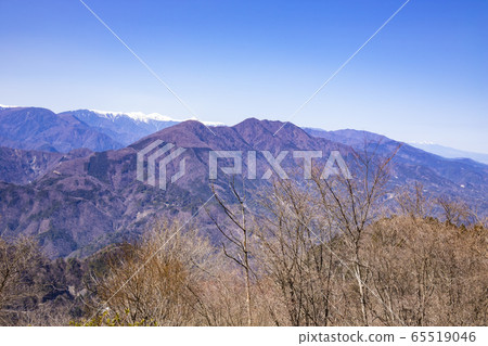 [Yamanashi Prefecture] Spring Minobu Ropeway View from the northern observatory 65519046