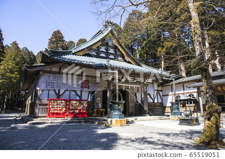 [Yamanashi Prefecture] Minobu Yamakuenji Okunoin Imperial Palace 65519051