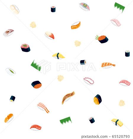 Sushi pattern (random) 65520793