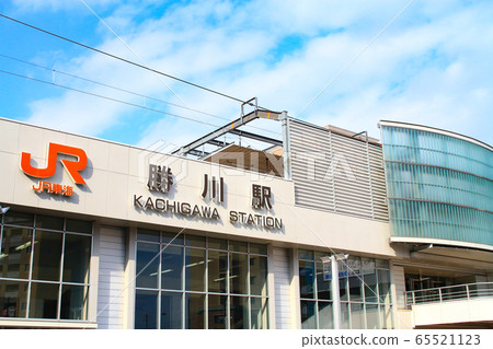 Scenery of JR Chuo Main Line Katsukawa Station 65521123