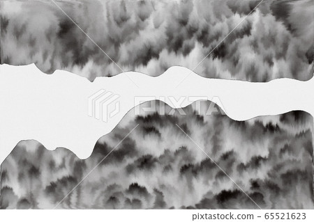 Abstract beauty eastern watercolor texture, mountain, tree, forest Abstract beauty eastern watercolor texture, mountain, tree, forest 65521623