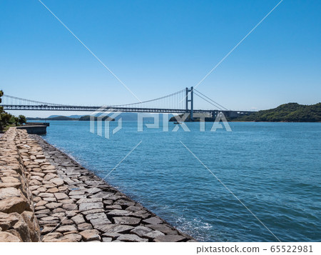 岡山縣倉敷市下津瀨戶大橋 65522981