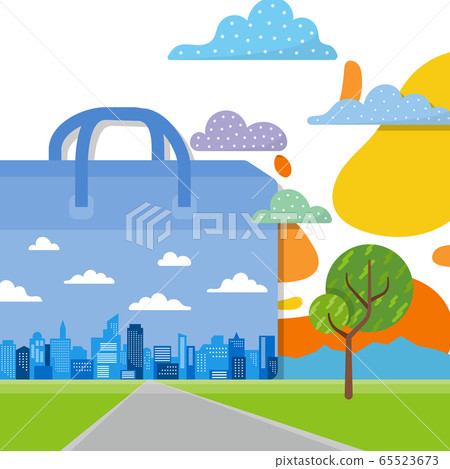 city, town, business district 65523673