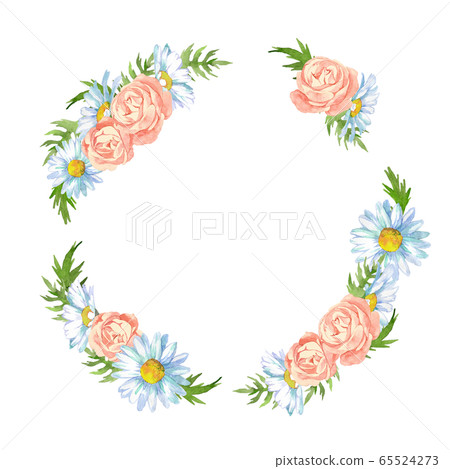 Rose and Shaster Daisy Frame 65524273