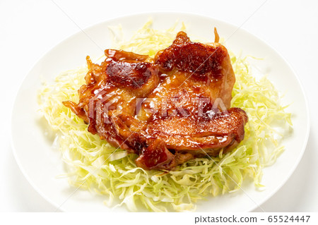 照燒雞肉牛排。 65524447