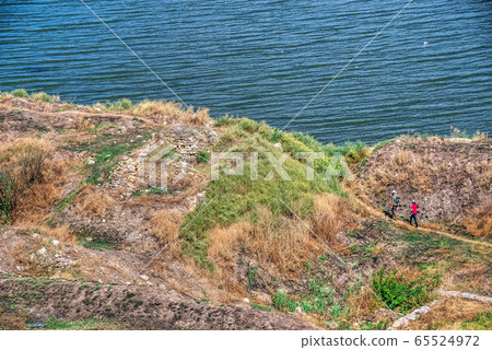 Ancient greek colony Olbia in Parutino, Ukraine 65524972