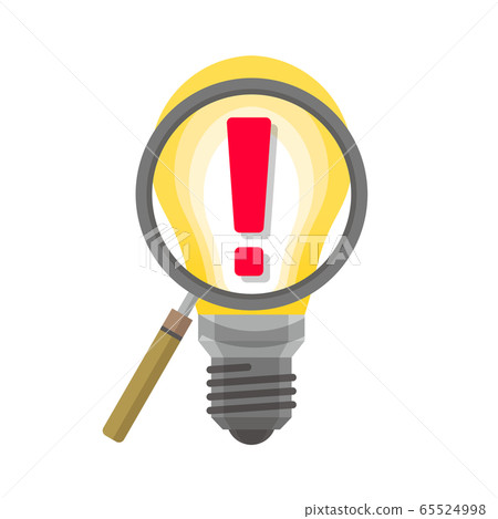 illustration, bulb, electric light bulb 65524998