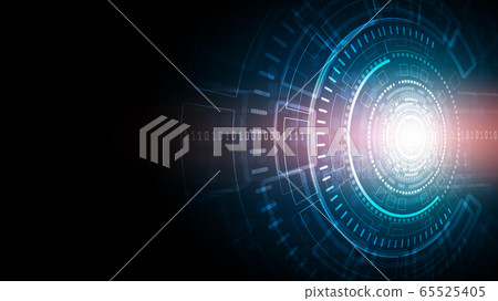 Gear circuit technology background Gear circuit technology background 65525405