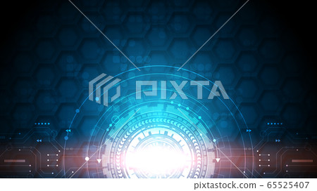 Gear circuit technology background Gear circuit technology background 65525407