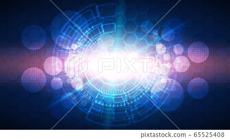 Gear circuit technology background 65525408