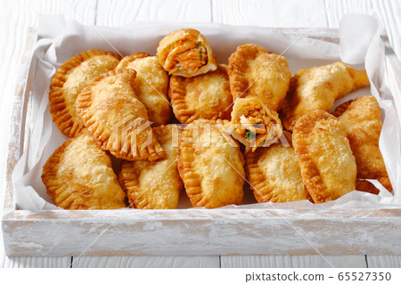 deep fried Red Hot Buffalo Chicken Empanadas 65527350