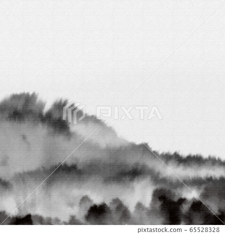 Abstract beauty east watercolor watercolor, mountain, tree, forest 65528328