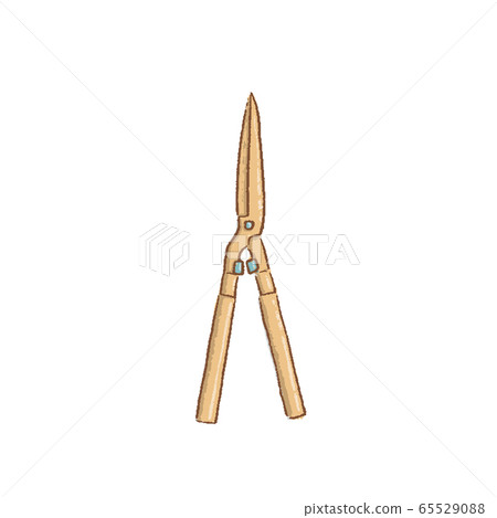 Professional garden pruner or scissors or 65529088