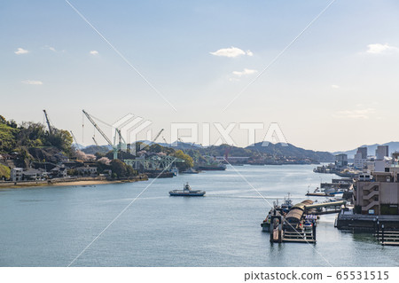 Onomichi City, Hiroshima Prefecture Sunny Onomichi Channel Onomichi City, Hiroshima Prefecture Sunny Onomichi Channel 65531515