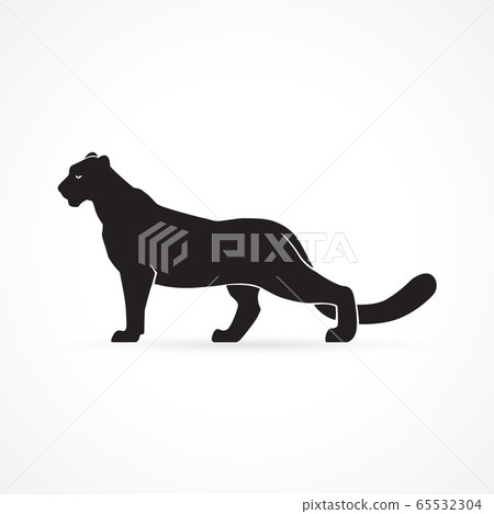 Black Panther sign logo 65532304