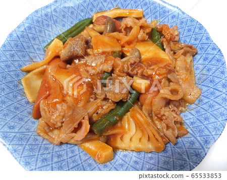 糖醋排骨筍 糖醋排骨筍 65533853