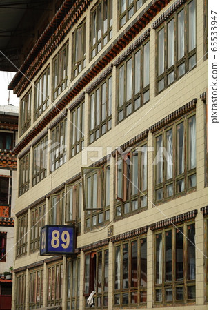 Landscape of Thimphu, the capital of Bhutan 65533947