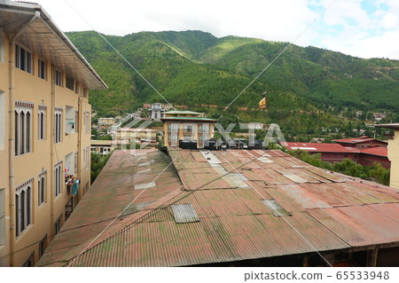 Landscape of Thimphu, the capital of Bhutan 65533948