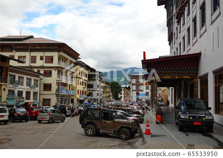 Landscape of Thimphu, the capital of Bhutan 65533950
