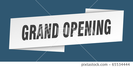 grand opening banner template. grand opening 65534444