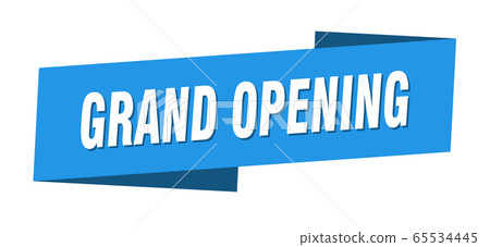 grand opening banner template. grand opening 65534445