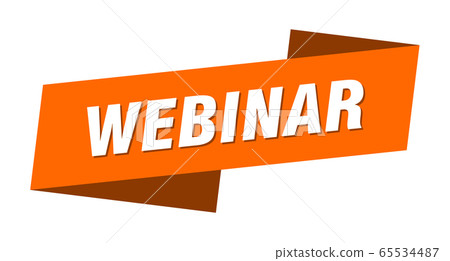 webinar banner template. webinar ribbon label sign webinar banner template. webinar ribbon label sign 65534487
