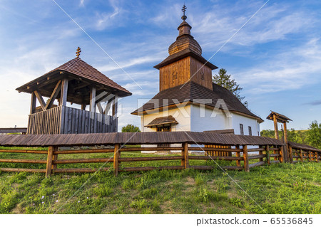 Wooden church in Kalna Raztoka, Slovakia 65536845