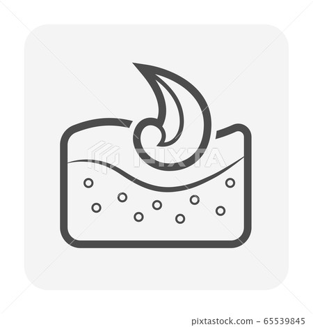 water abstract icon water abstract icon 65539845