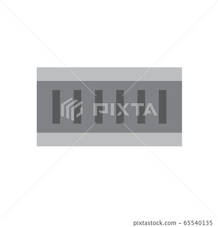 grating gutter icon 65540135