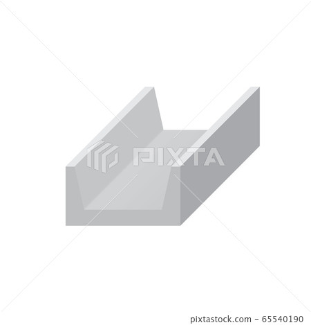 street gutter icon 65540190