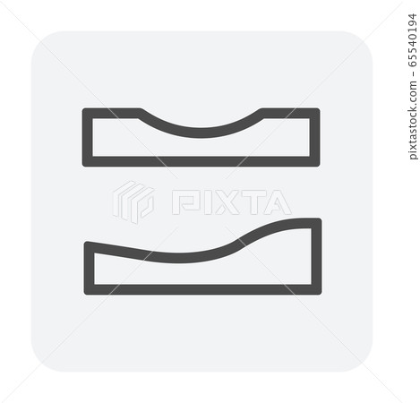 street gutter icon street gutter icon 65540194