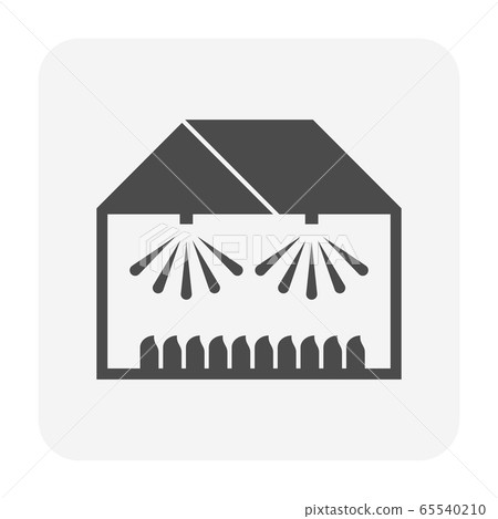 greenhouse sprinkler icon greenhouse sprinkler icon 65540210