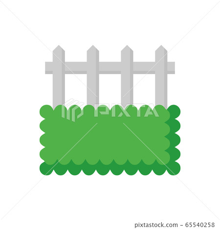 fence bush icon fence bush icon 65540258