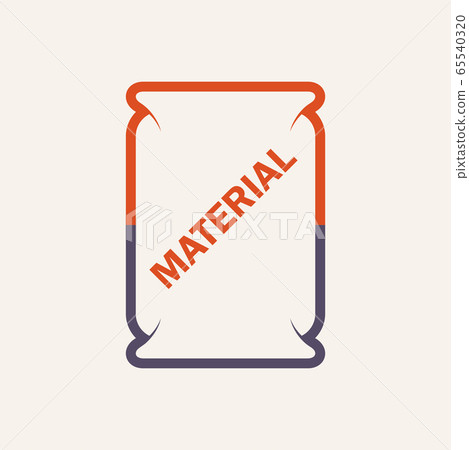 cement bag icon 65540320