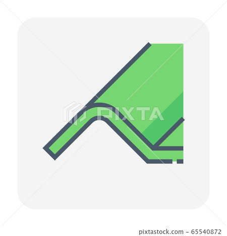 roofing material icon roofing material icon 65540872