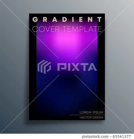 Colorful gradient texture background design for wallpaper, flyer, poster, brochure cover, typography or other printing products. Vector illustration 65541377