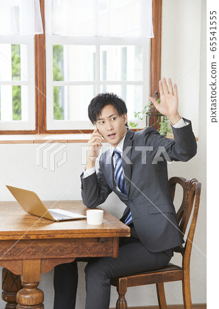 A young businessman A young businessman 65541555