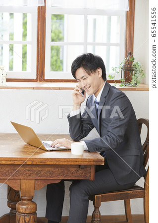 A young businessman A young businessman 65541556